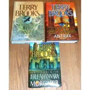 The Complete Voyage of Jerle Shannara Trilogy HC/DJ by Terry Brooks VG